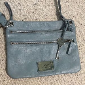 Pebble leather crossbody